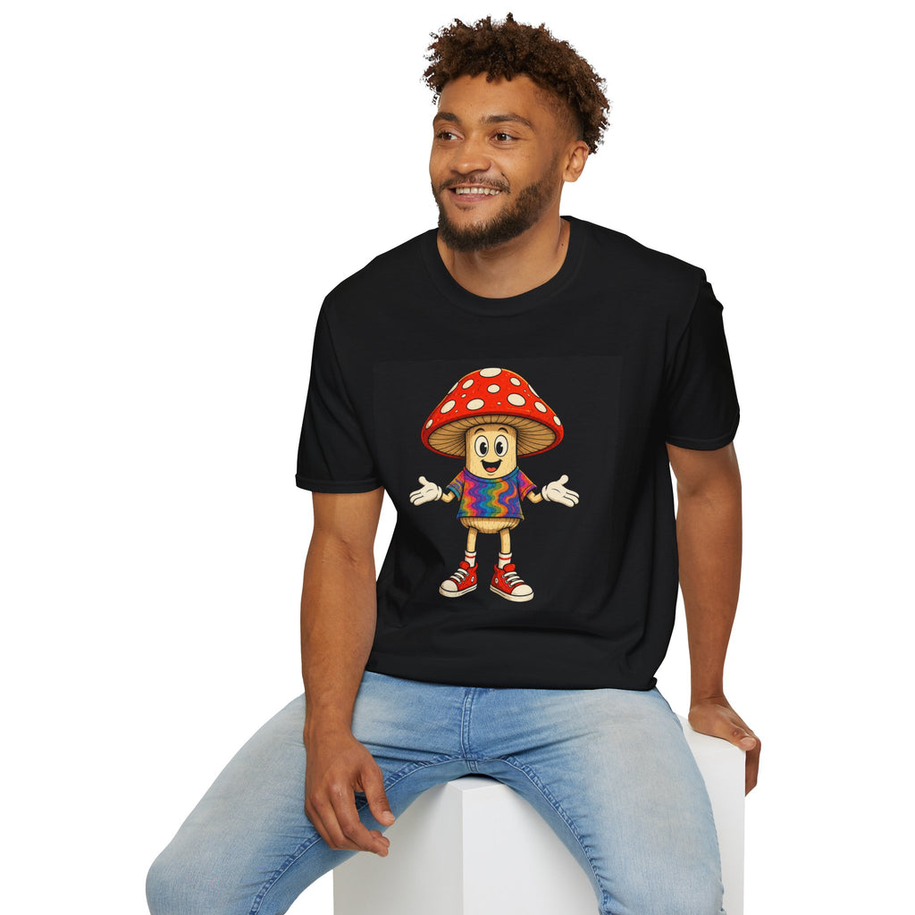 Groovy Fun Psychedelic Mushroom T-Shirt