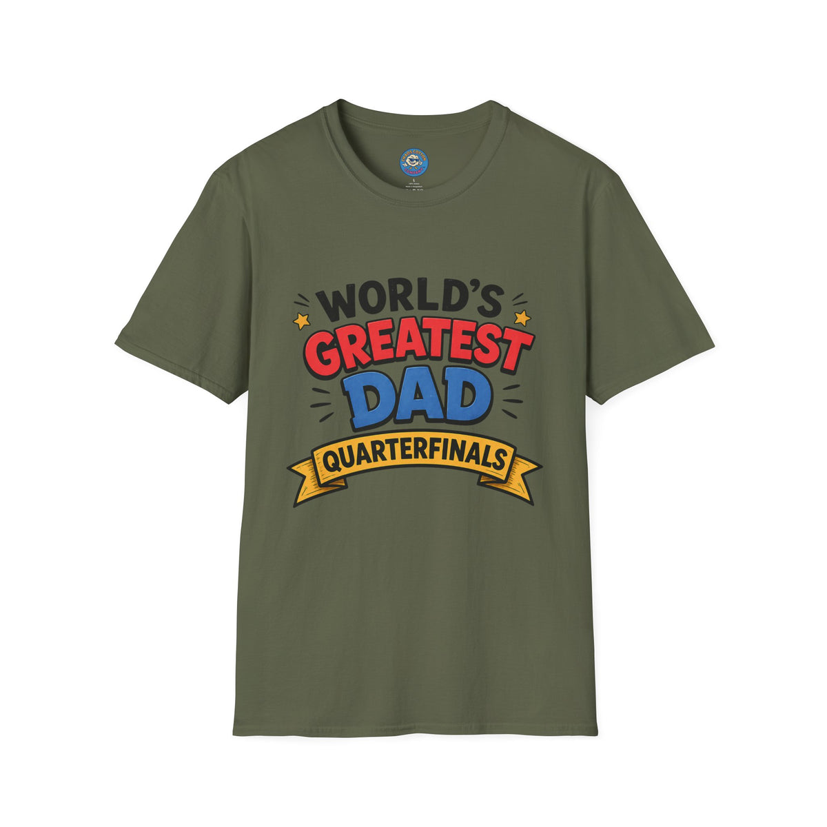 World's Greatest Dad Quarterfinals T-Shirt