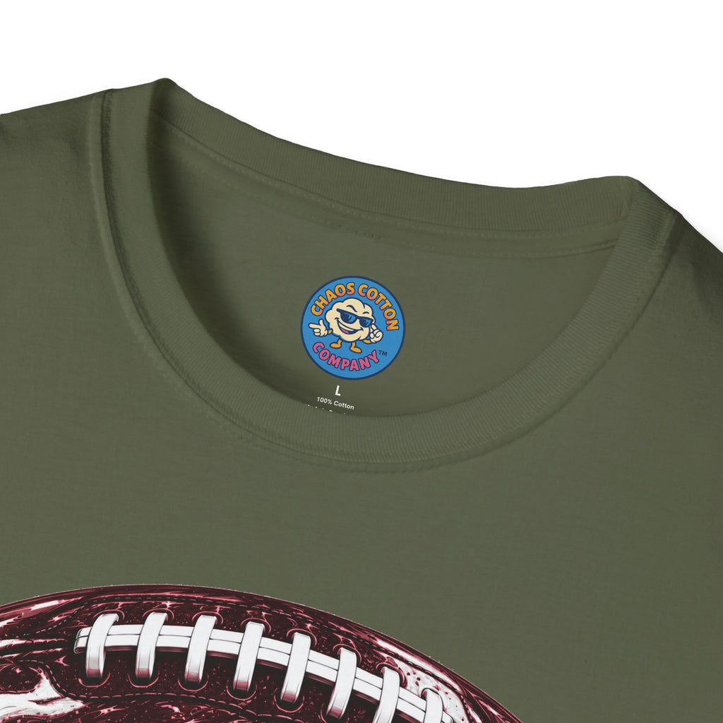 Mississippi State Bulldogs Drip Football T-Shirt