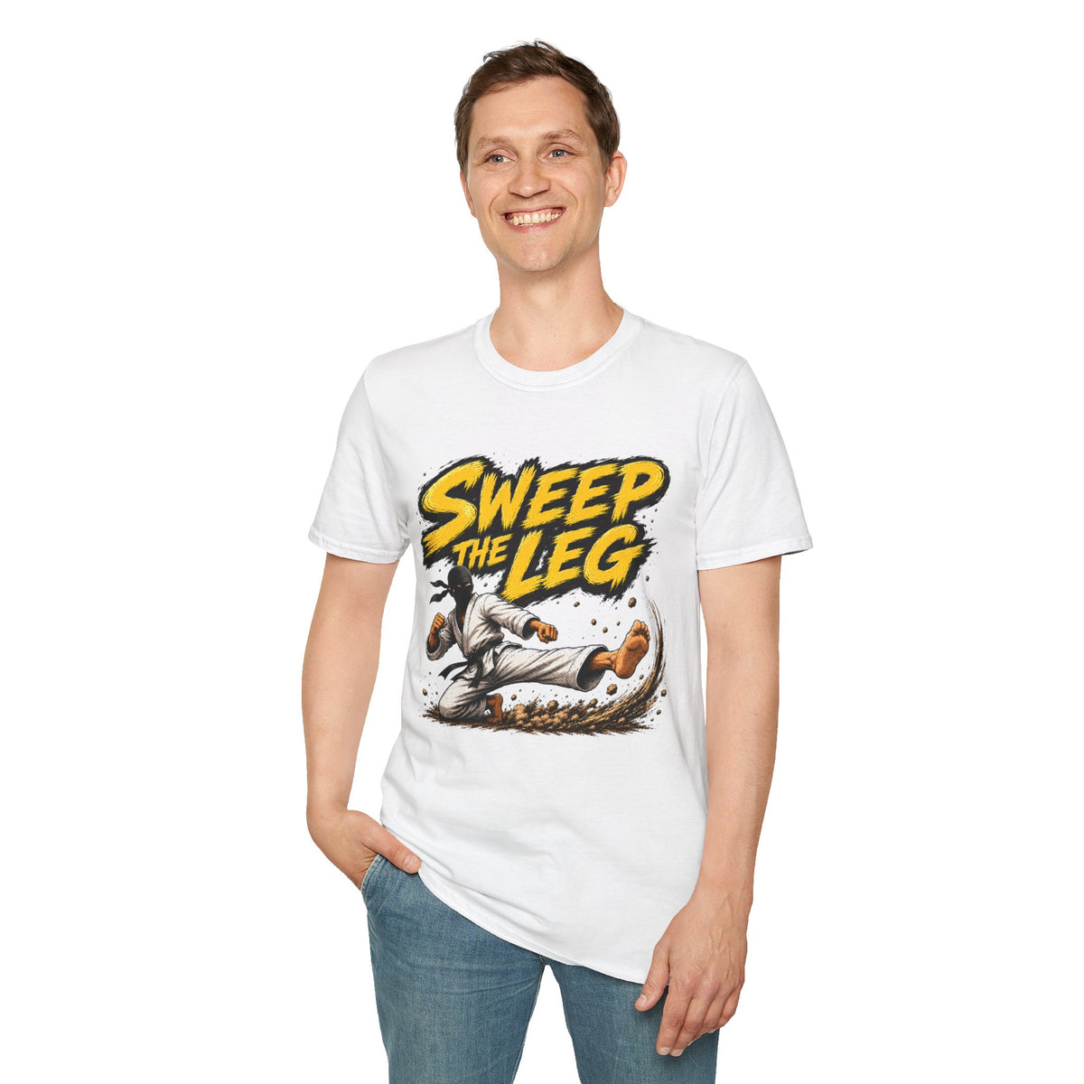 Sweep The Leg T-Shirt | Karate Kid Inspired Martial Arts Design