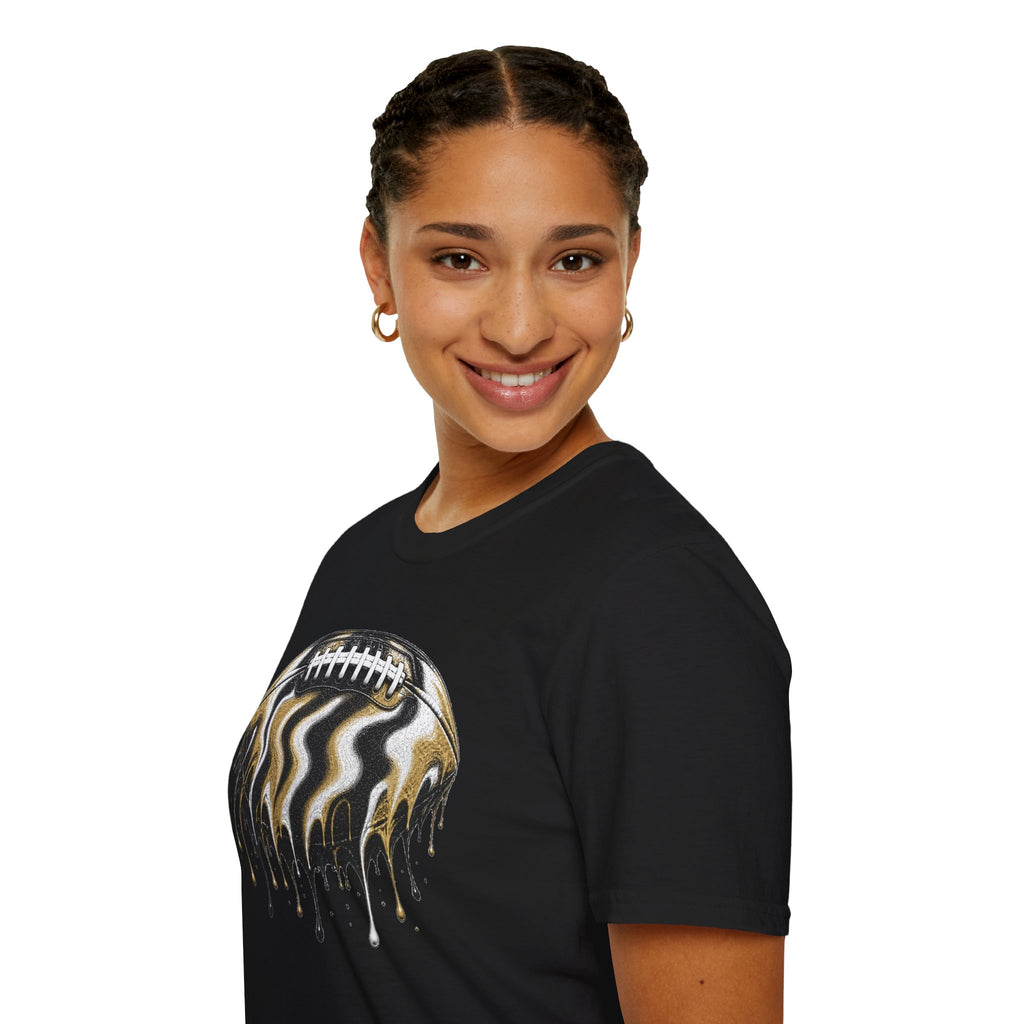 Vanderbilt Commodores Drip Football T-Shirt
