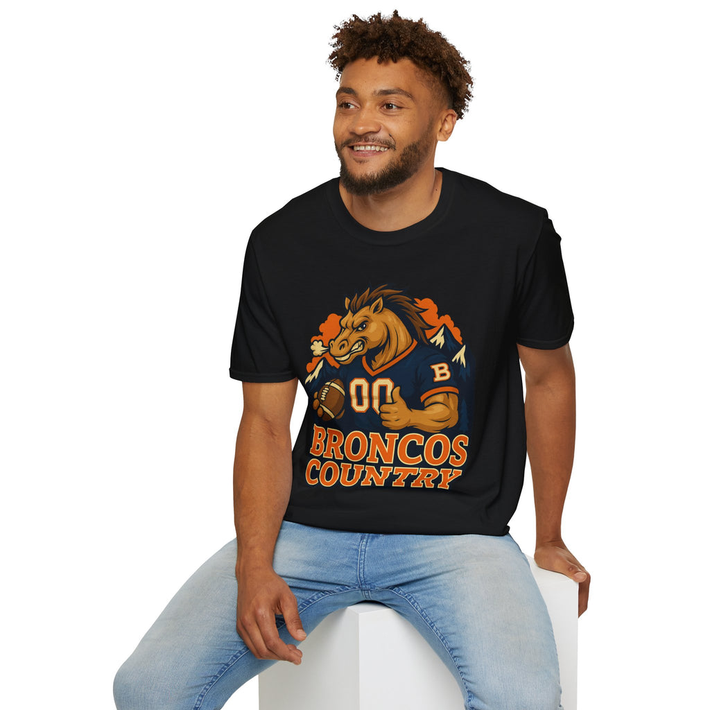 Broncos Country Mascot T-Shirt