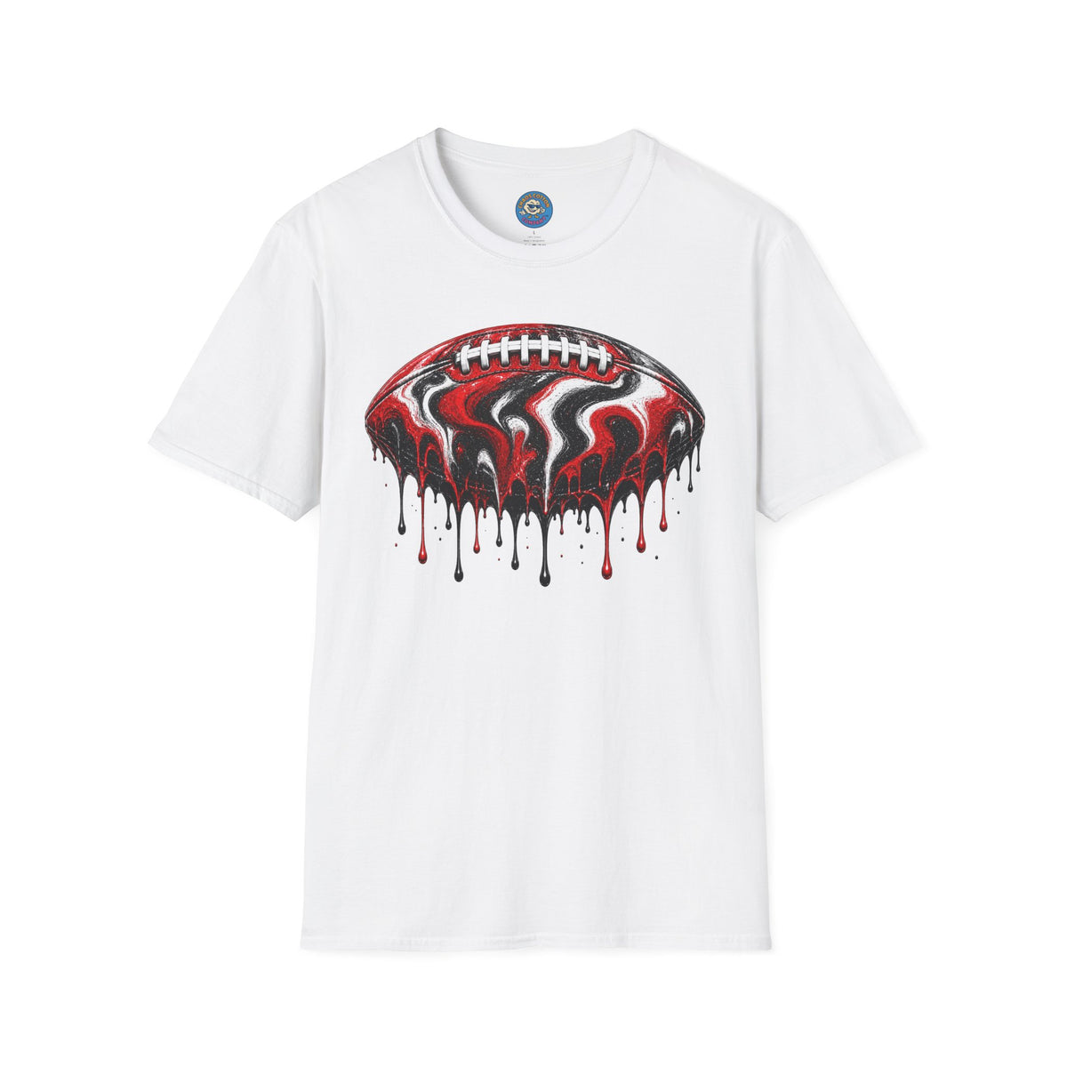 Georgia Bulldogs Drip Football T-Shirt