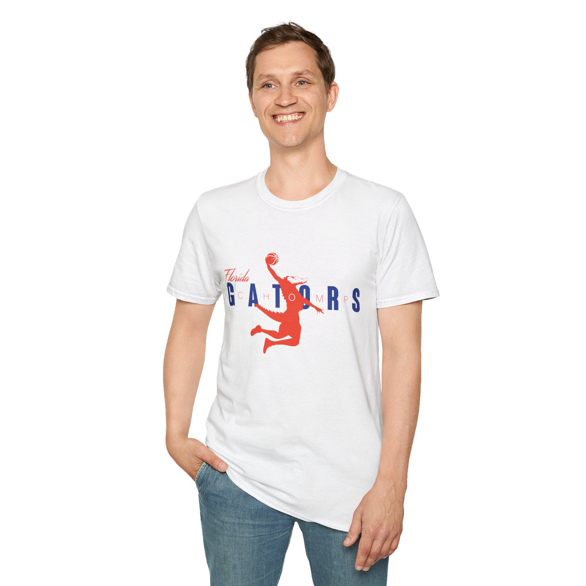 Florida Gators Chompman Basketball T-Shirt (V2)