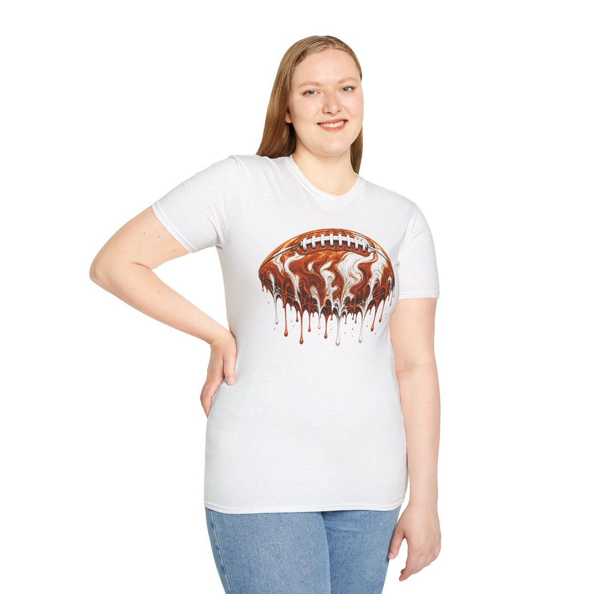 Texas Longhorns Drip Football T-Shirt
