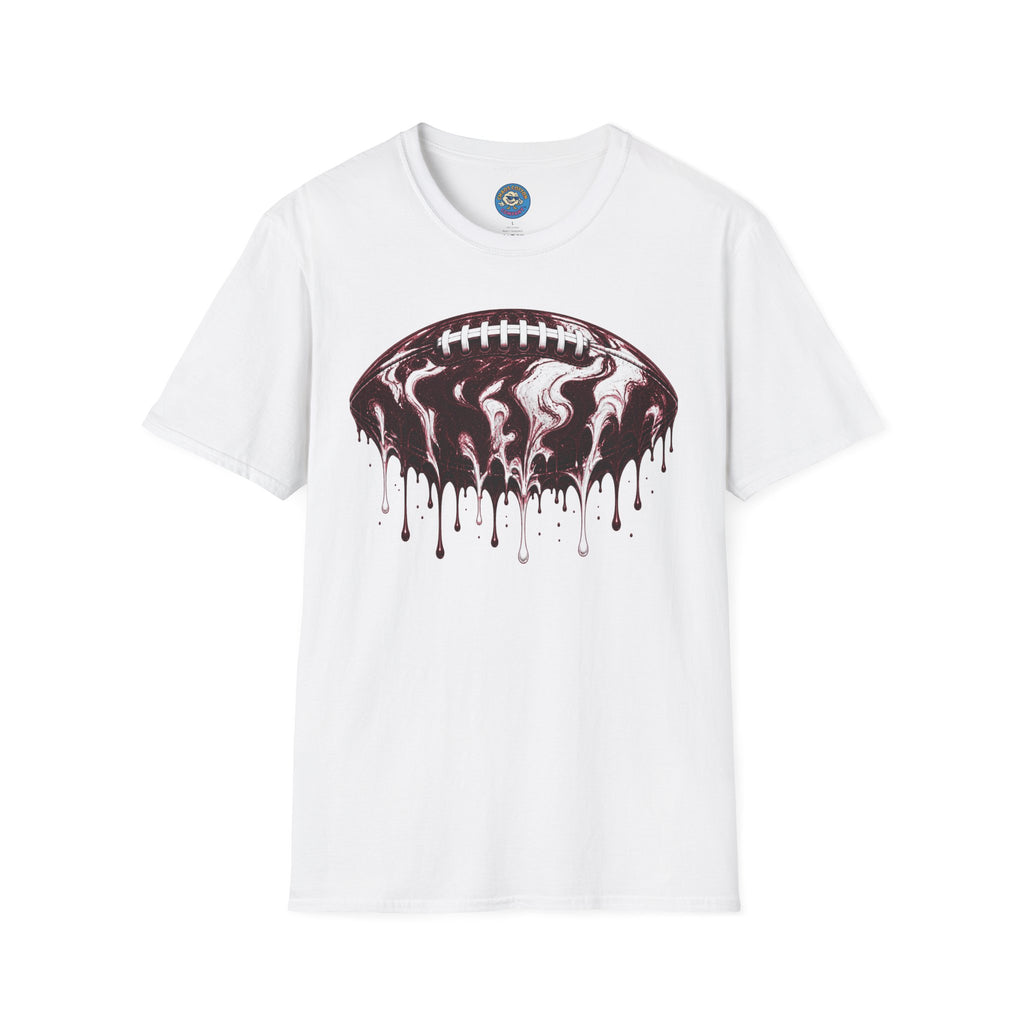 Mississippi State Bulldogs Drip Football T-Shirt