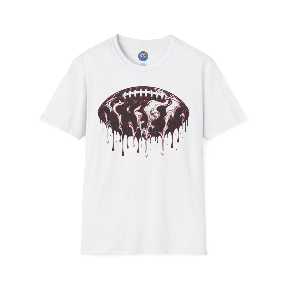 Mississippi State Bulldogs Drip Football T-Shirt
