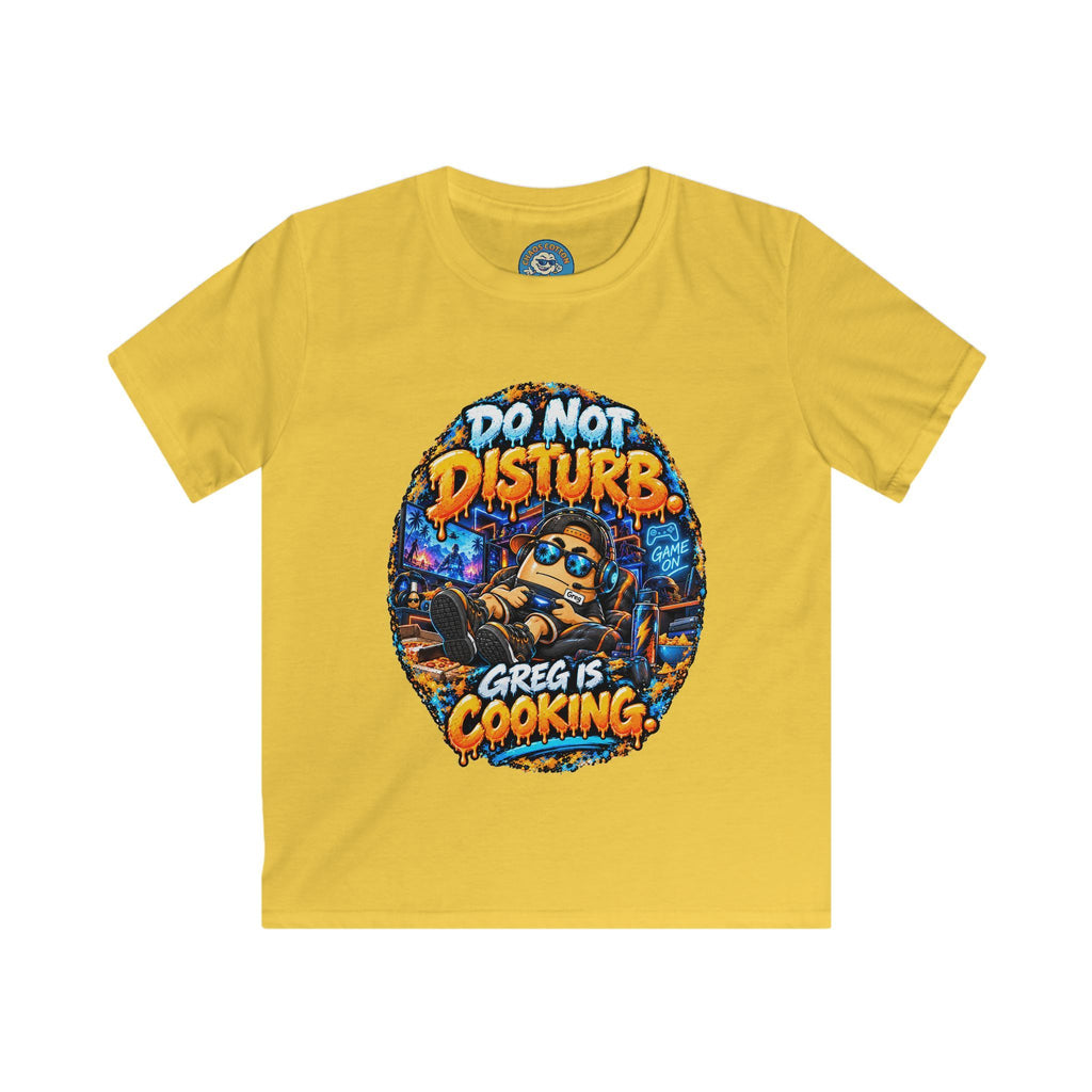Greg the Egg "Greg is Cooking" Kids T-Shirt