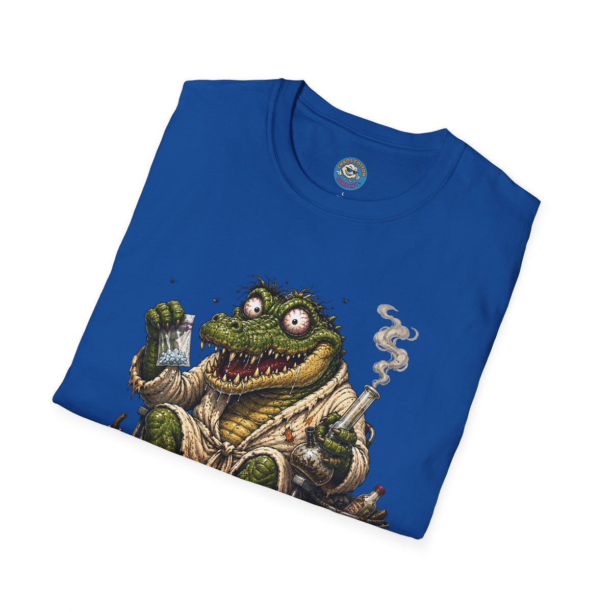 Gator Monster Smoking Pipe T-Shirt
