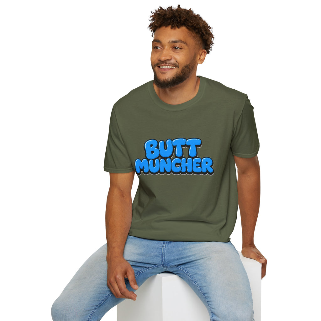 Butt Muncher T-Shirt (Blue)