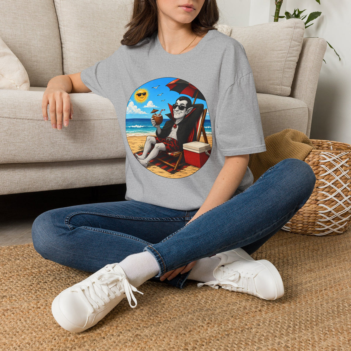 Relaxing Beach Vampire T-Shirt
