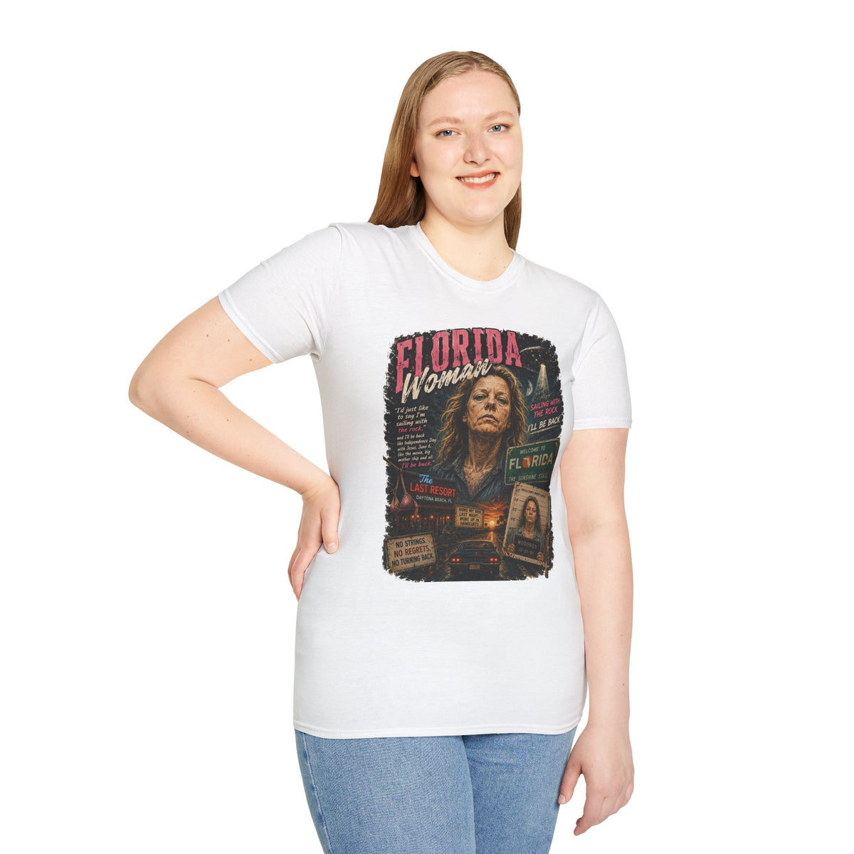 Florida Woman Highway Hooker T-Shirt