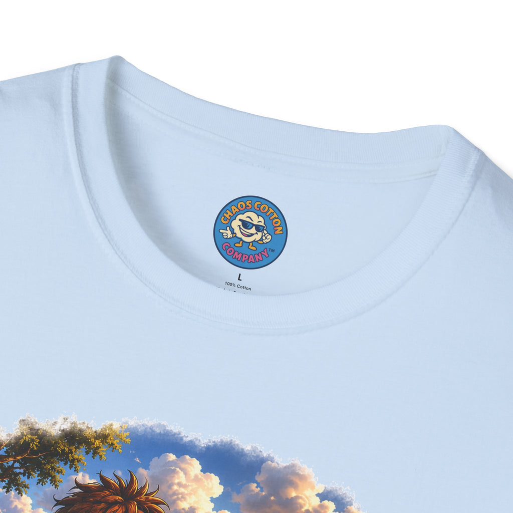 Caveman Using GPS T-Shirt
