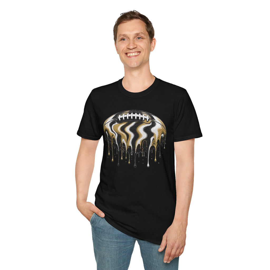Vanderbilt Commodores Drip Football T-Shirt