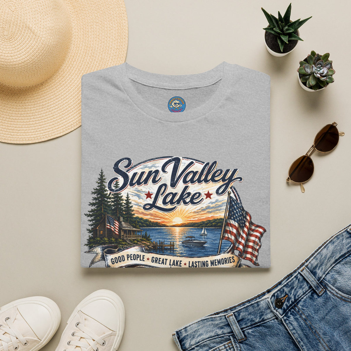 Sun Valley Lake Unisex T-Shirt