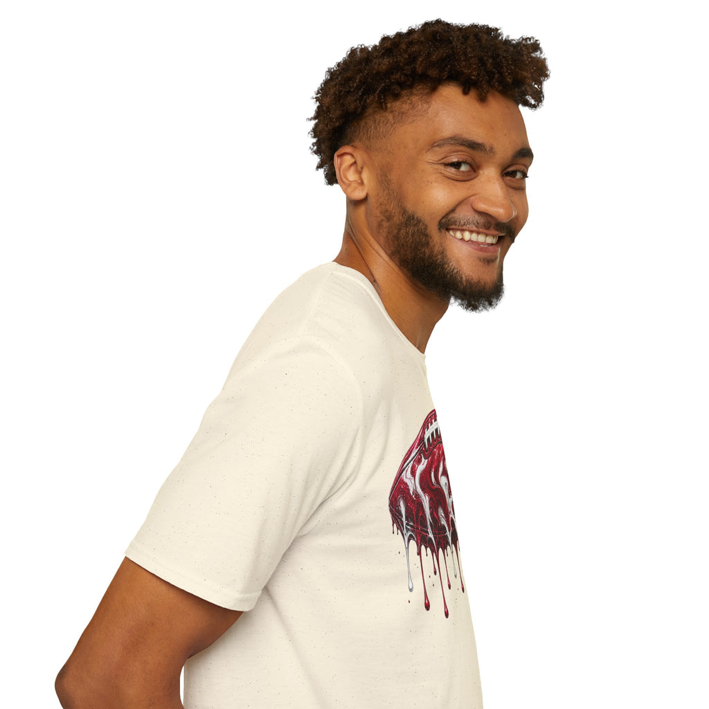 Oklahoma Sooners Drip Football T-Shirt