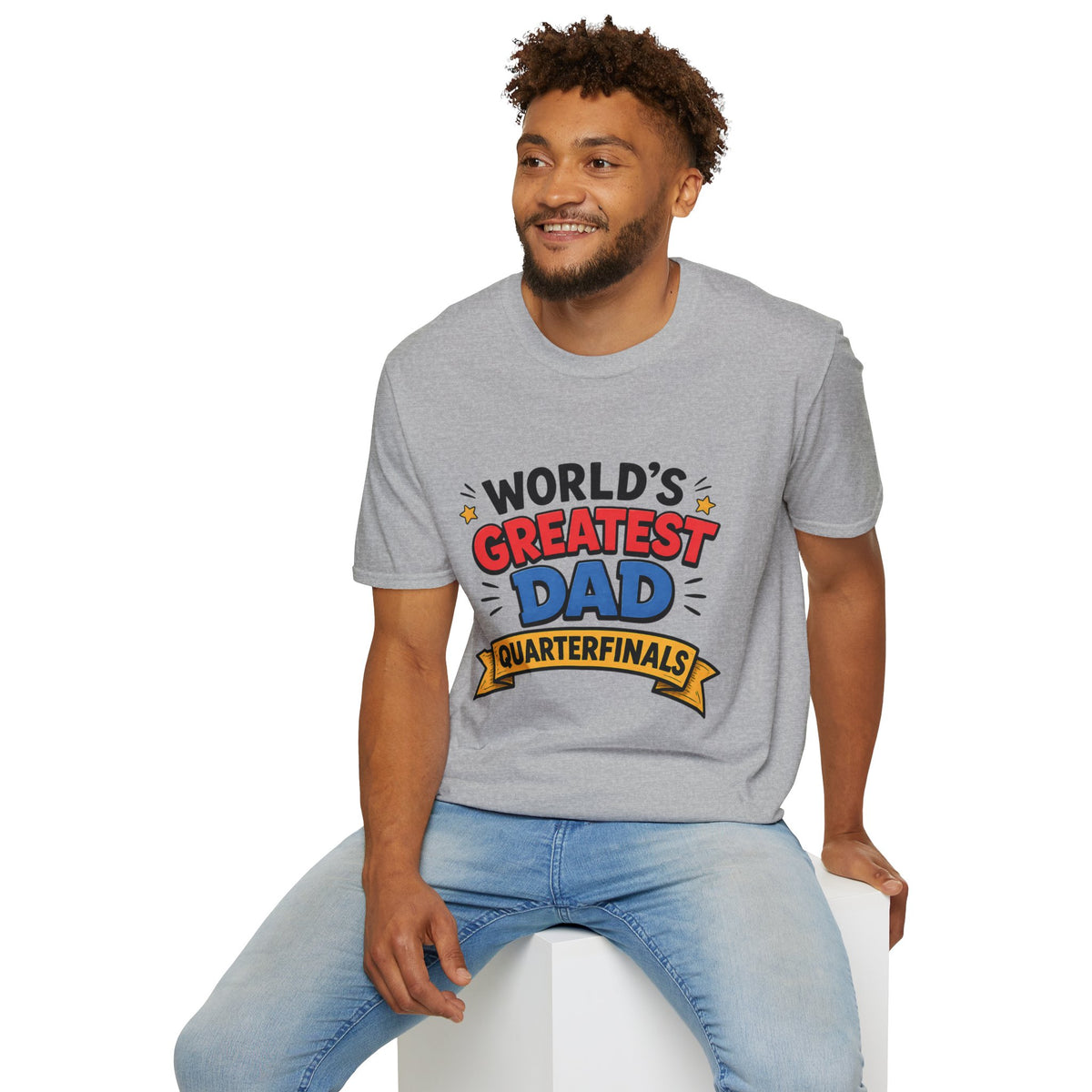 World's Greatest Dad Quarterfinals T-Shirt