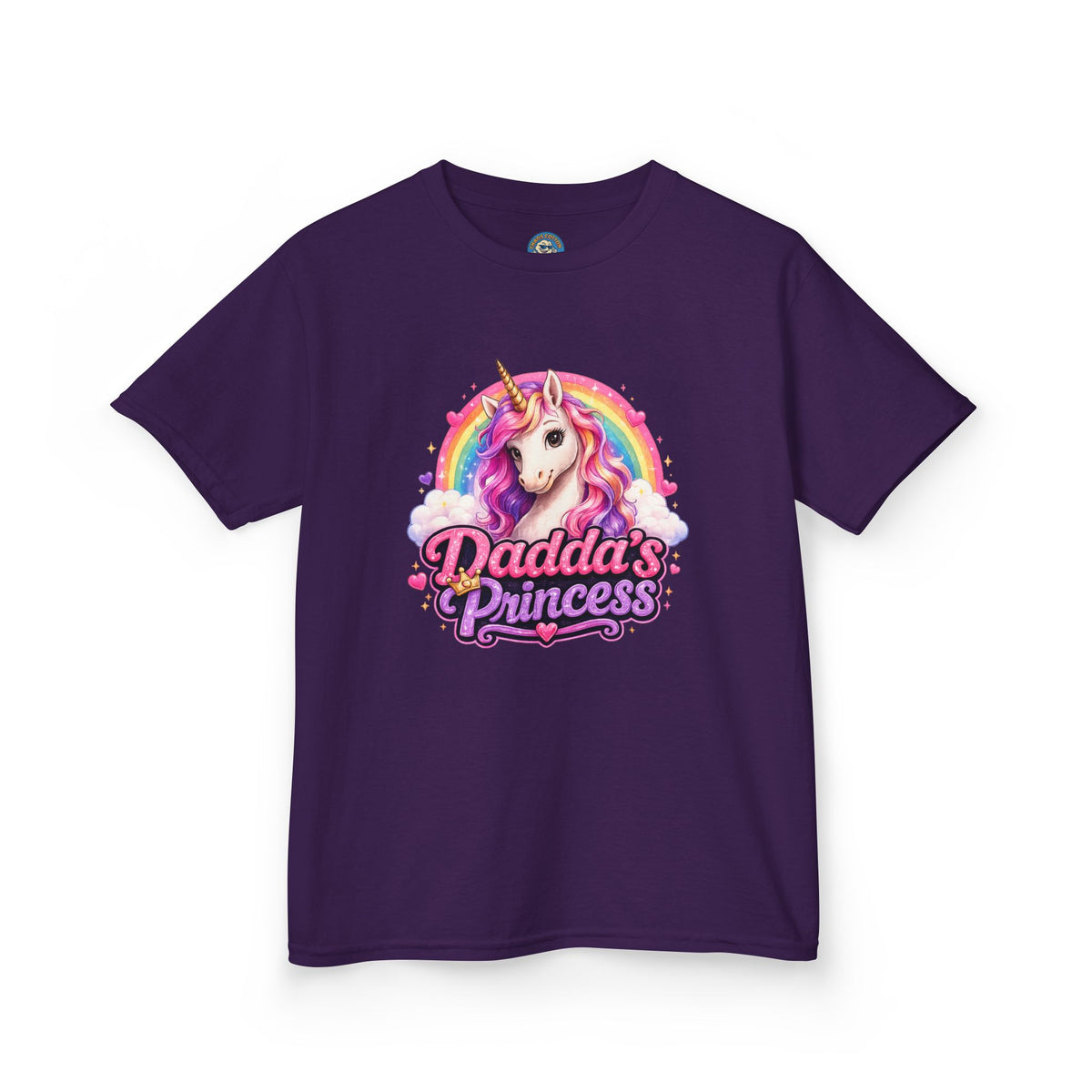 Dadda's Princess Unicorn Kids T-Shirt