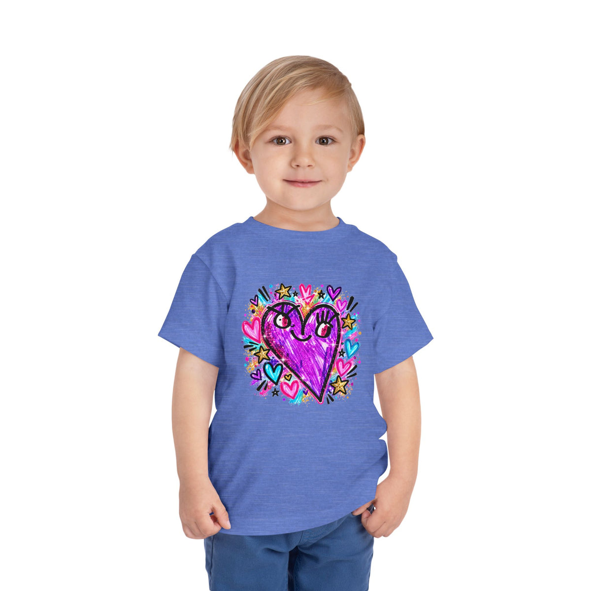 Hearts and Stars Toddler T-Shirt