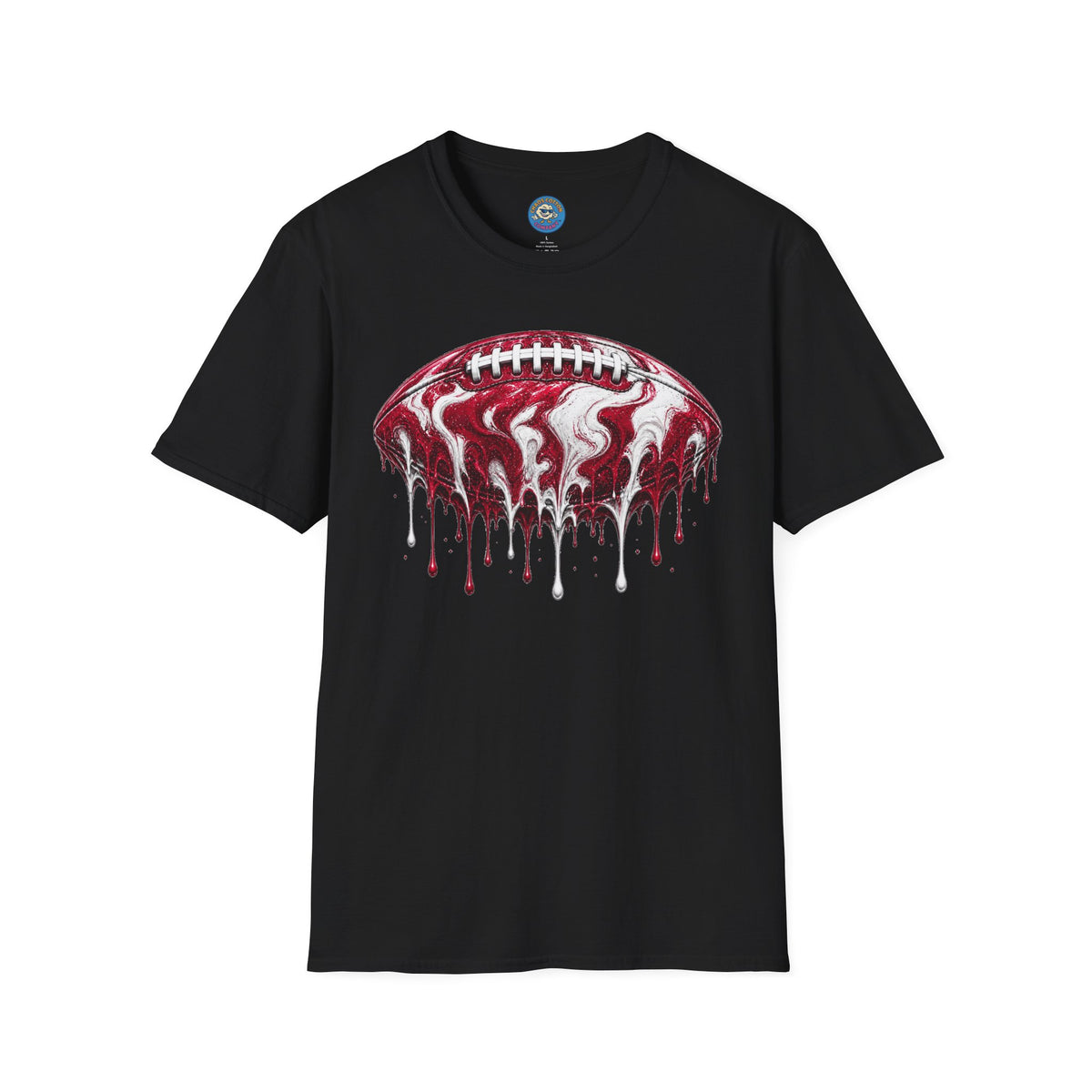 Oklahoma Sooners Drip Football T-Shirt