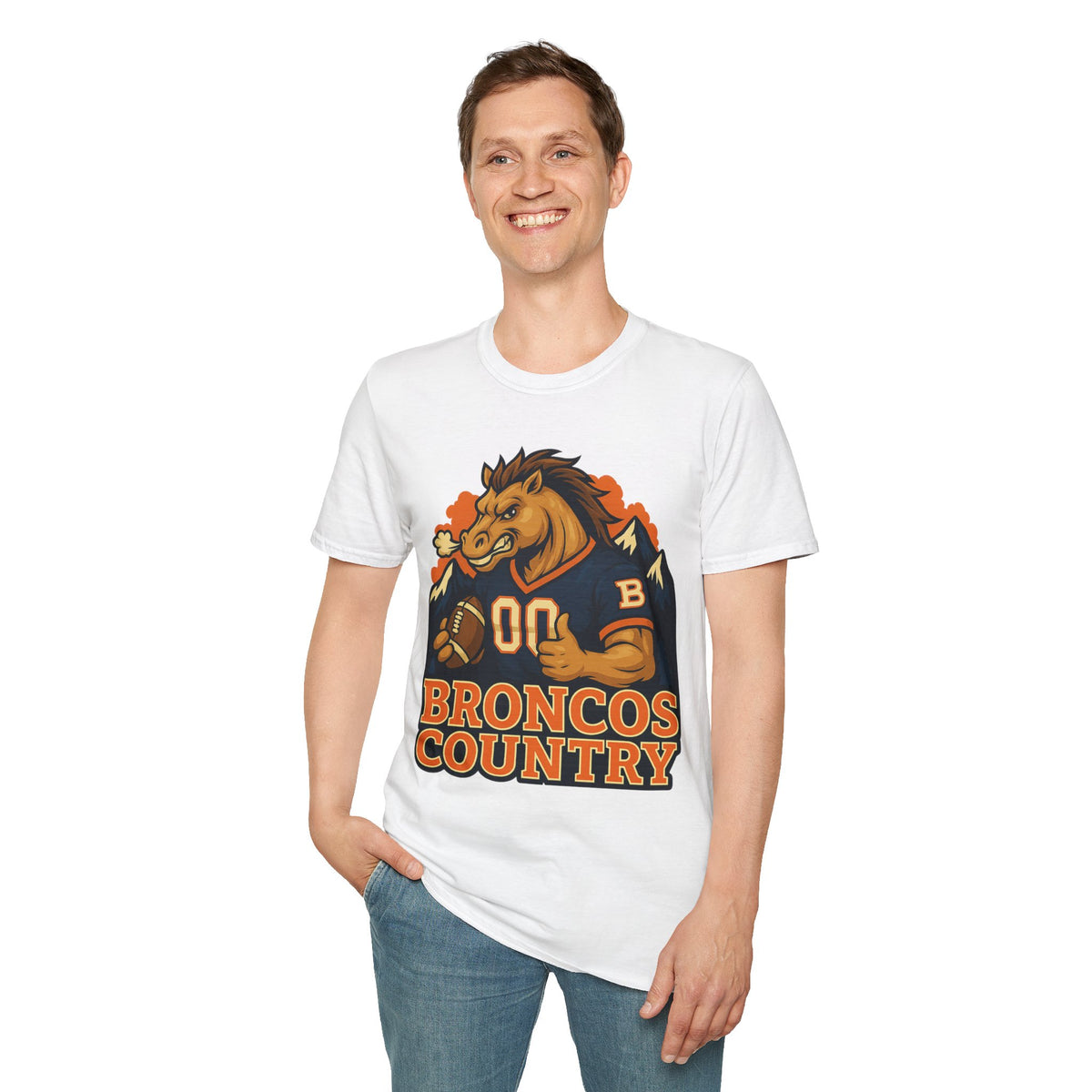 Broncos Country Mascot T-Shirt