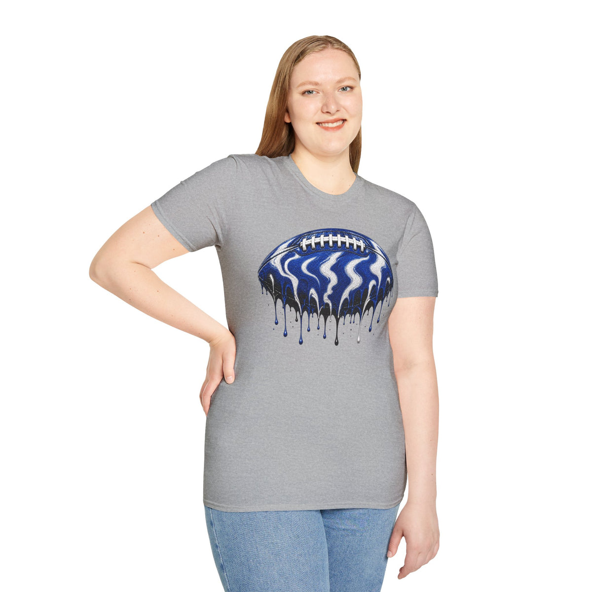 Kentucky Wildcats Drip Football T-Shirt