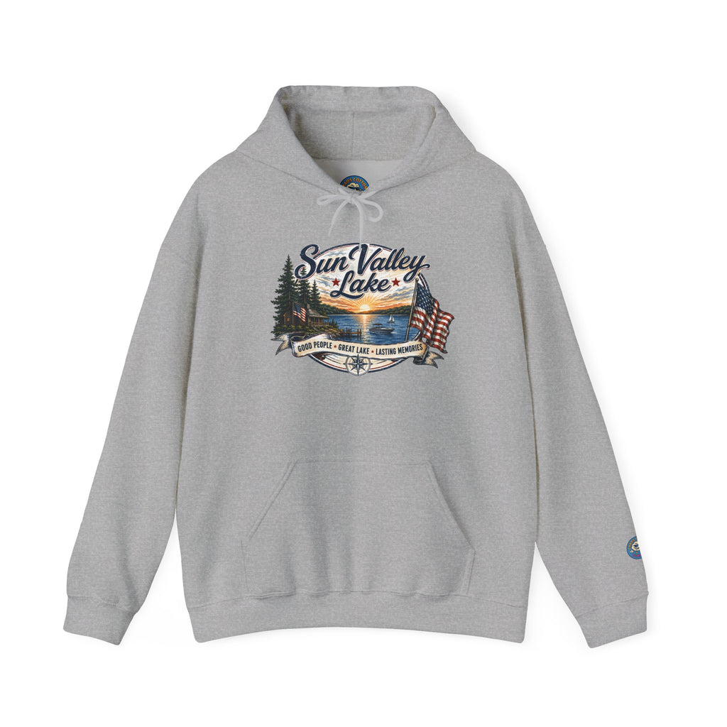 Sun Valley Lake Unisex Hoodie
