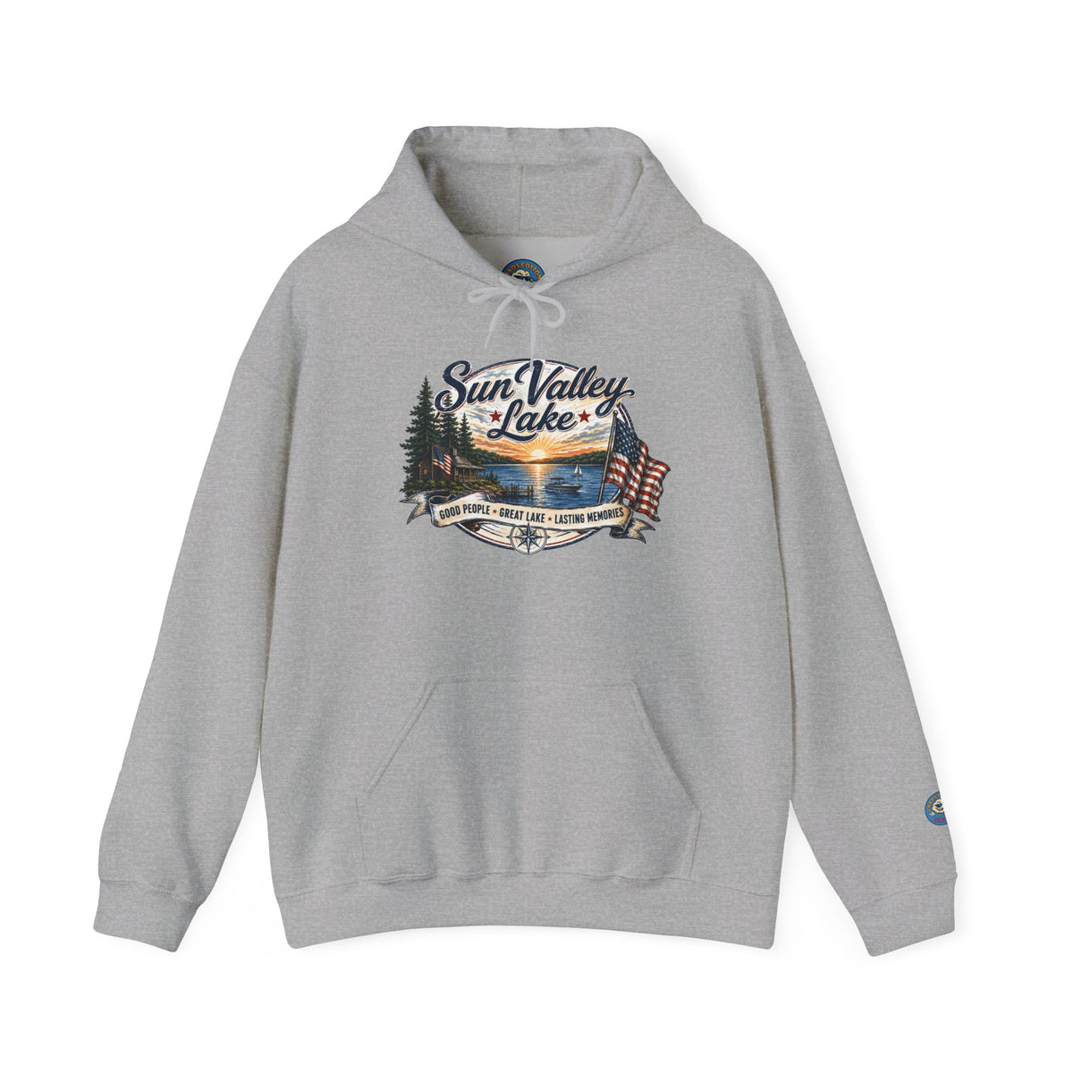 Sun Valley Lake Unisex Hoodie