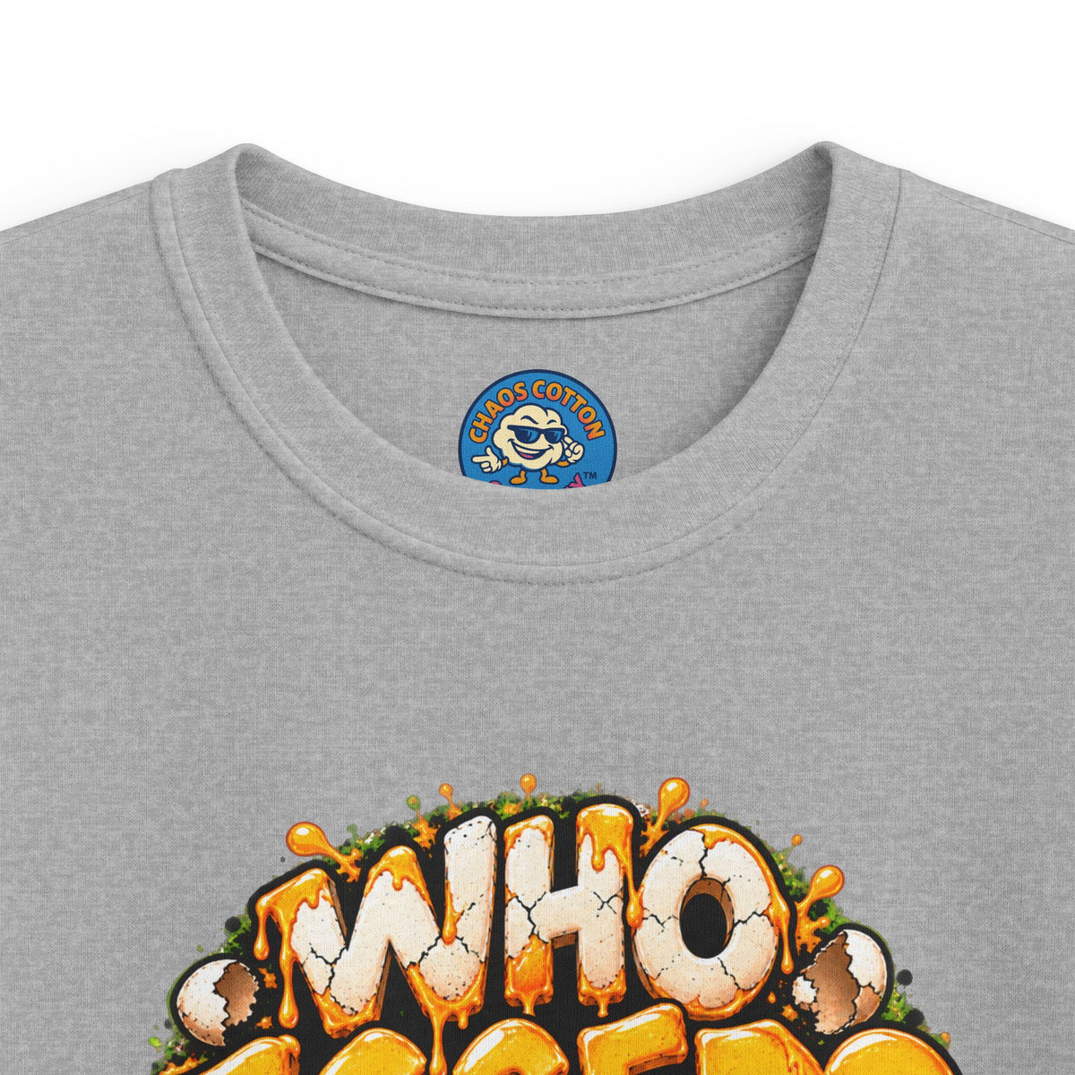 Greg the Egg "Who Egged" Kids T-Shirt