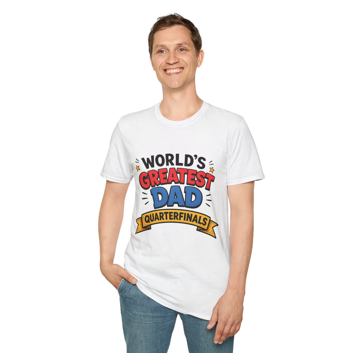 World's Greatest Dad Quarterfinals T-Shirt