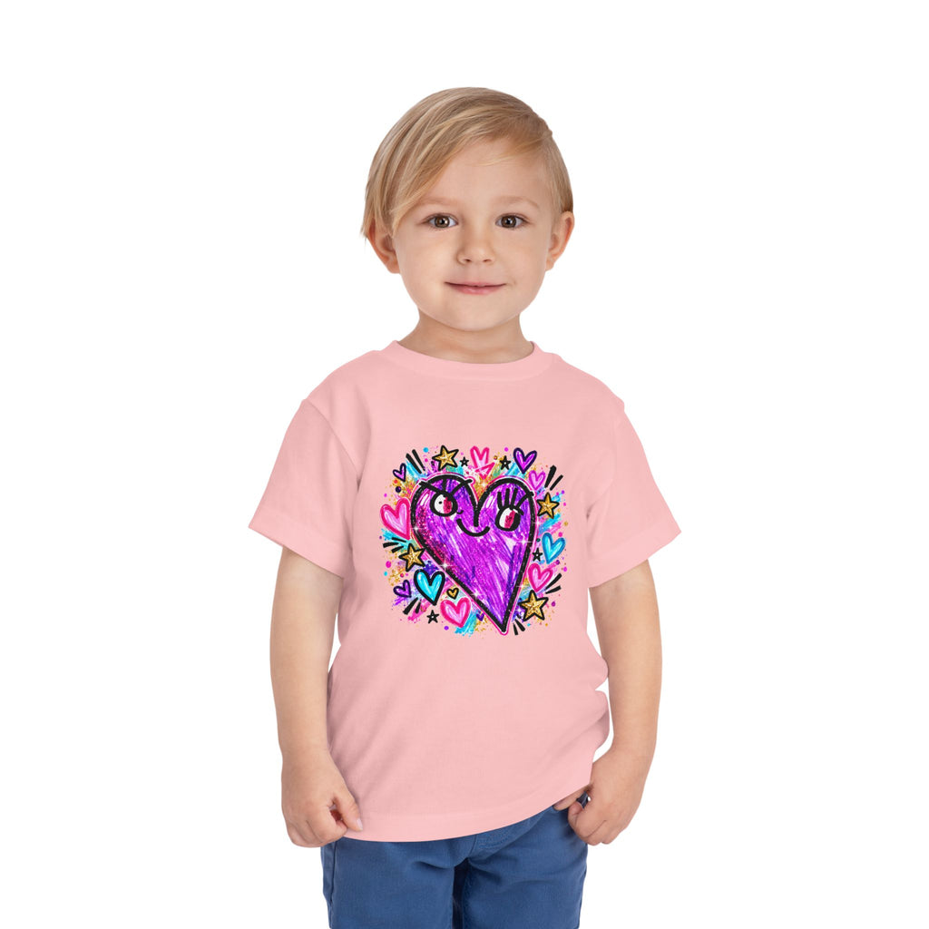 Hearts and Stars Toddler T-Shirt