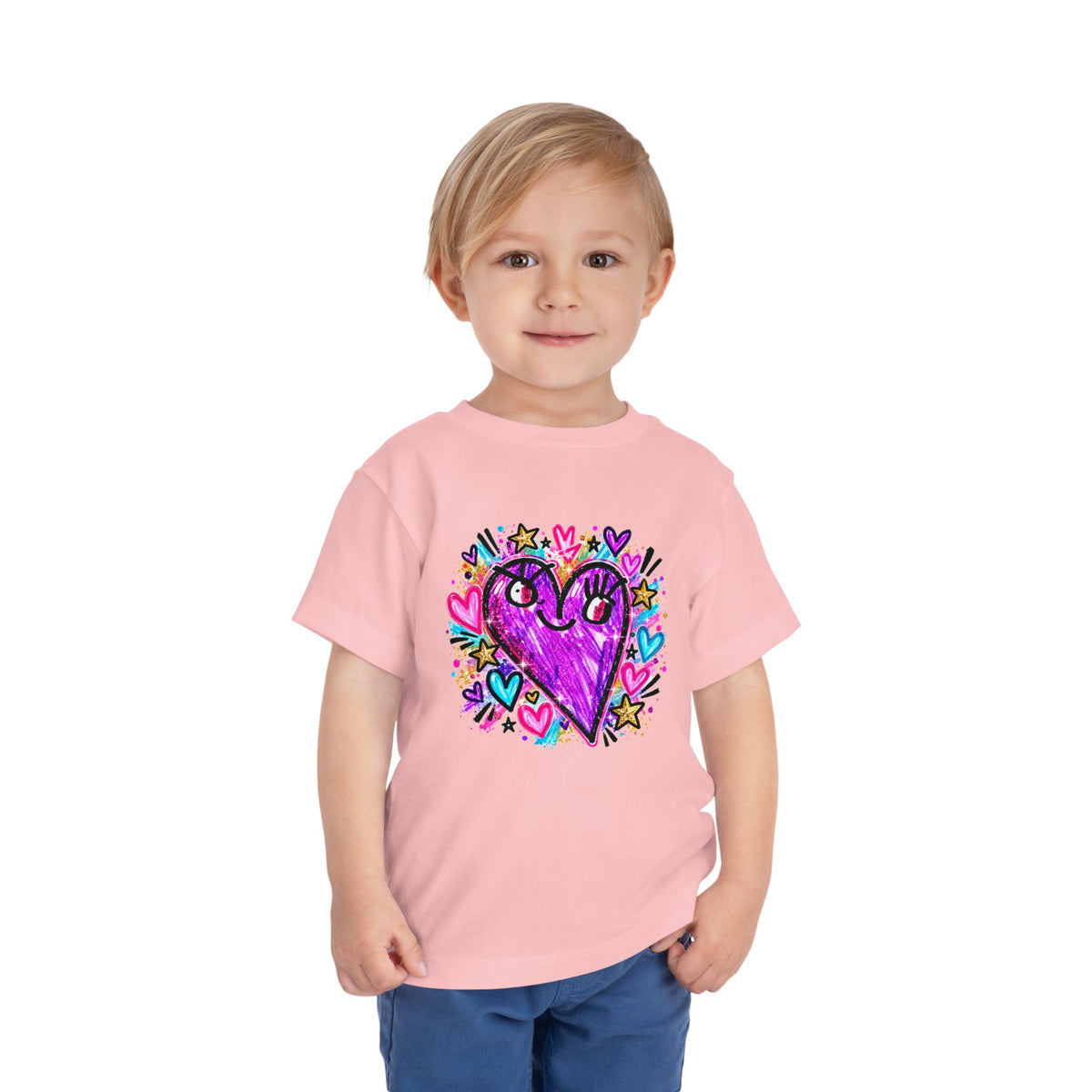 Hearts and Stars Toddler T-Shirt