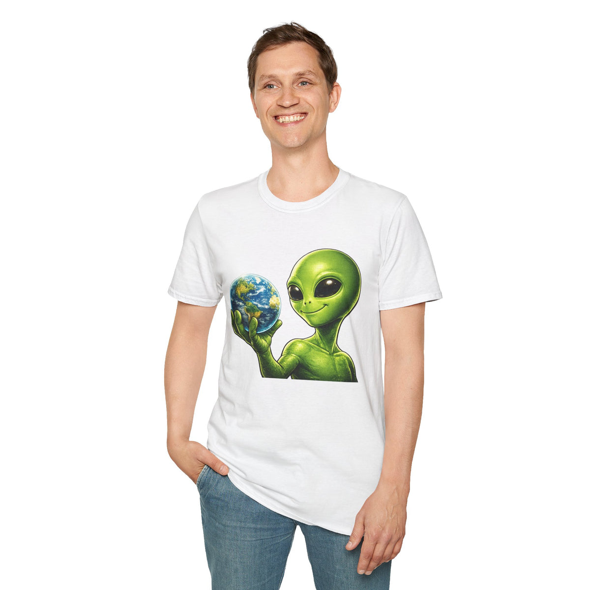Earth in Their Hands Alien T-Shirt