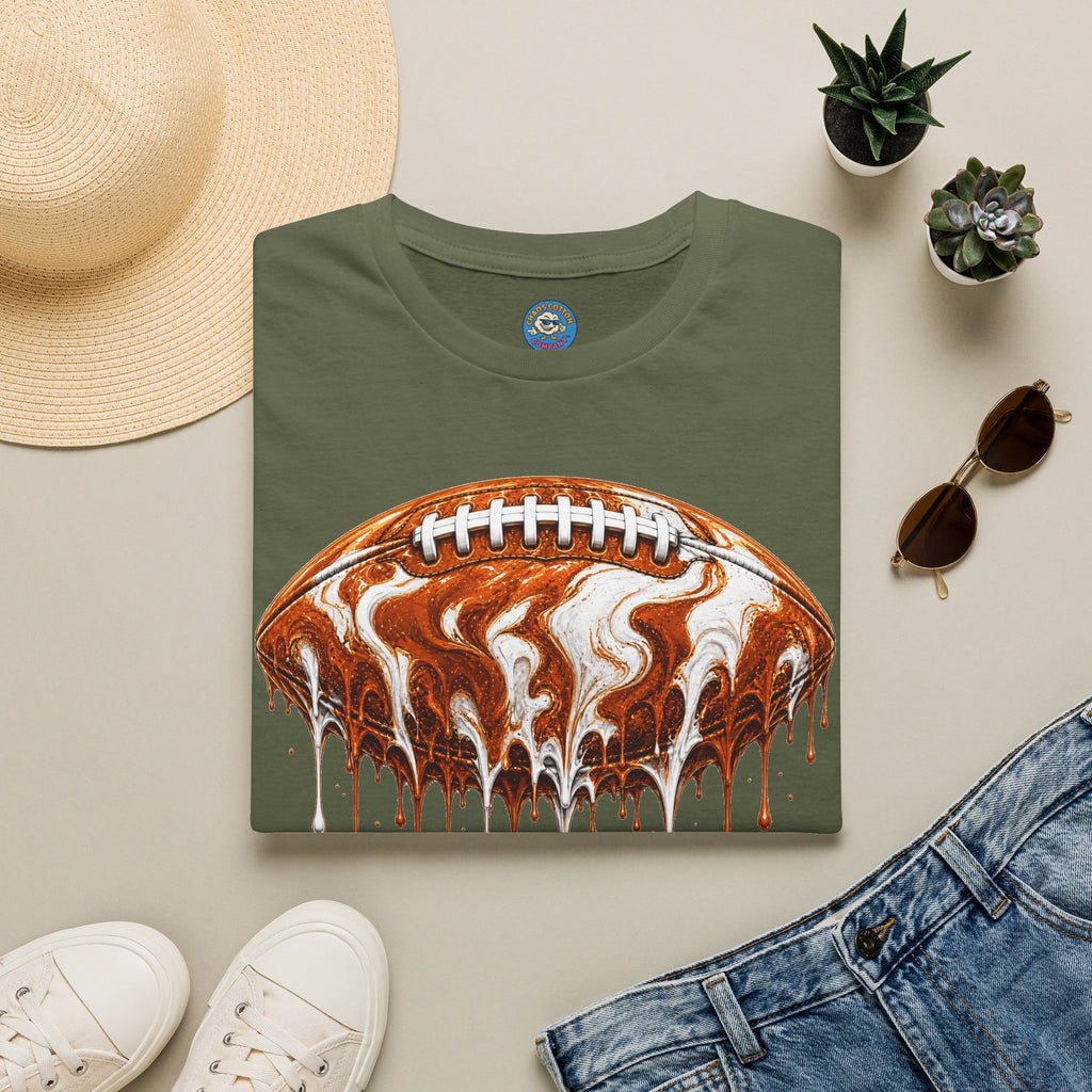 Texas Longhorns Drip Football T-Shirt