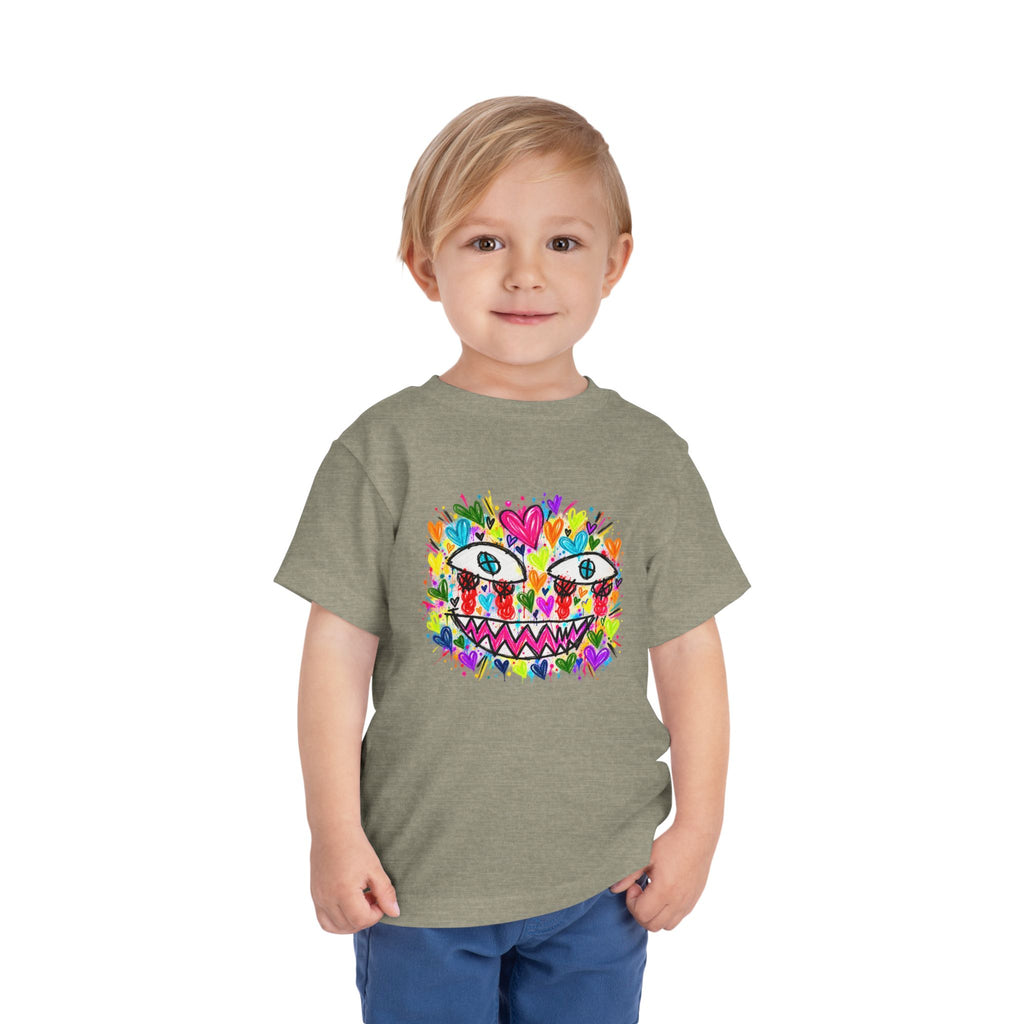 Heart Monster Kids Shirt