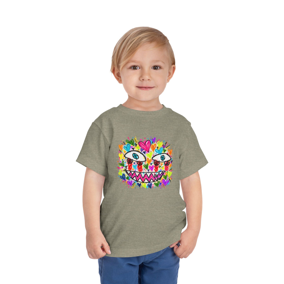 Heart Monster Kids Shirt
