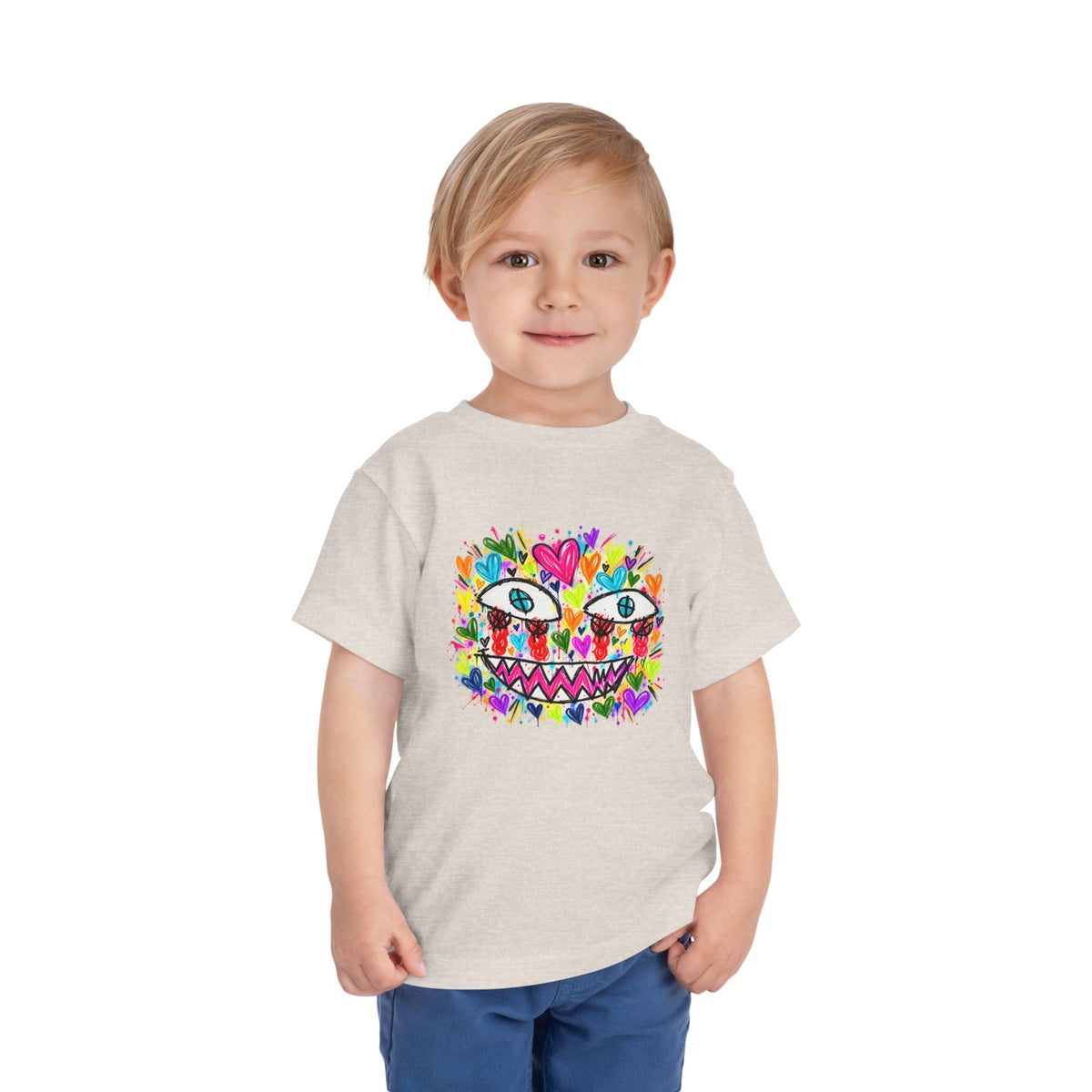 Heart Monster Kids Shirt