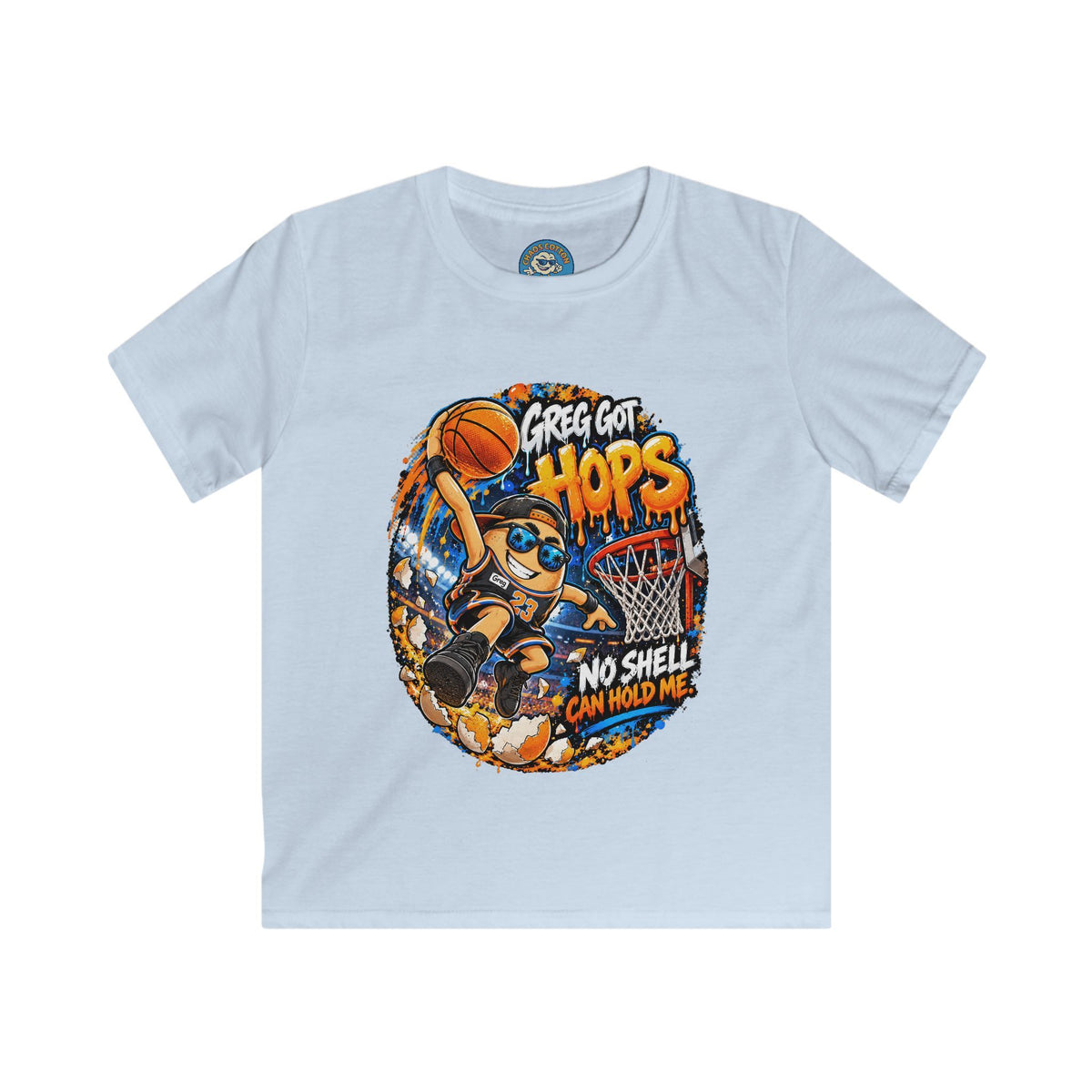 Greg the Egg "Greg Got Hops" Kids T-Shirt