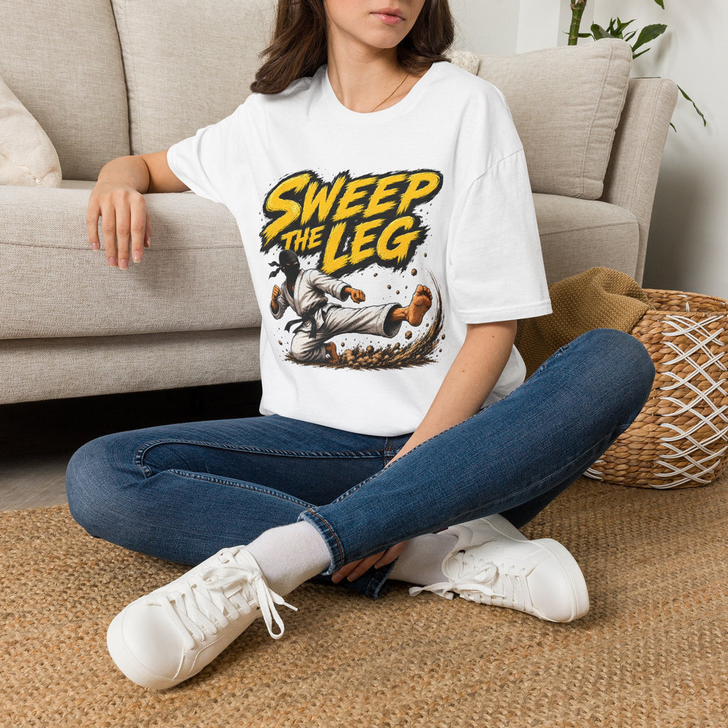 Sweep The Leg T-Shirt | Karate Kid Inspired Martial Arts Design