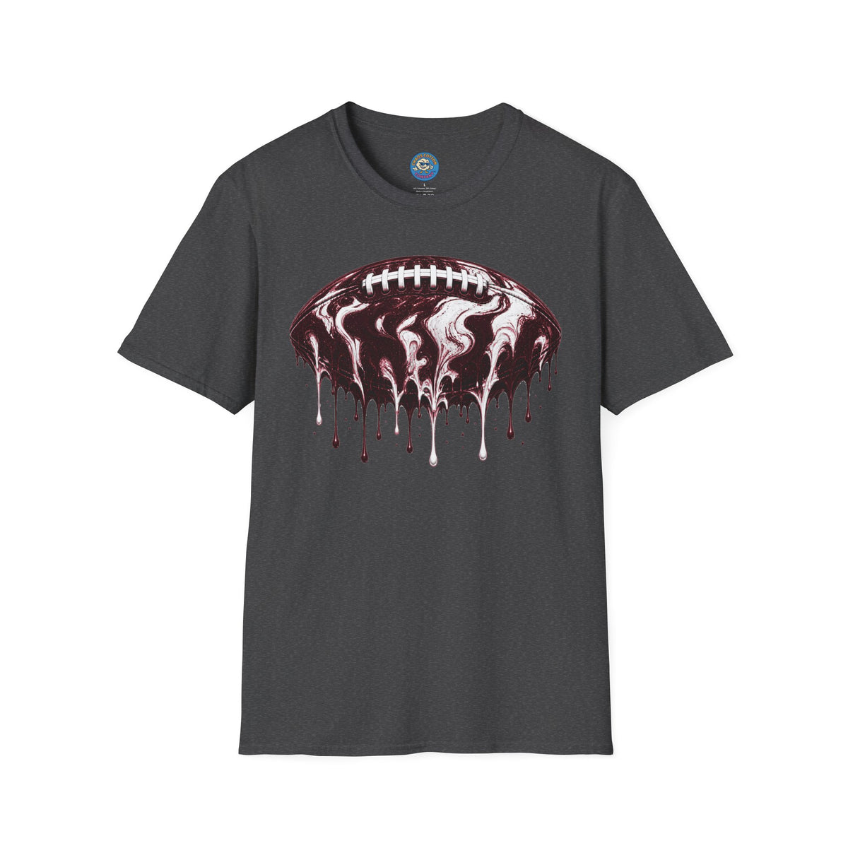 Mississippi State Bulldogs Drip Football T-Shirt