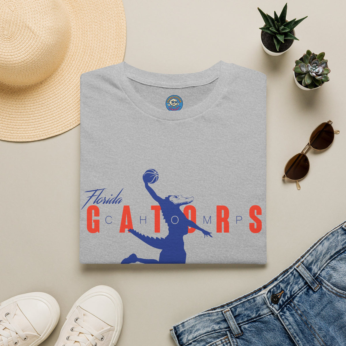 Florida Gators Chompman Basketball T-Shirt (V1)