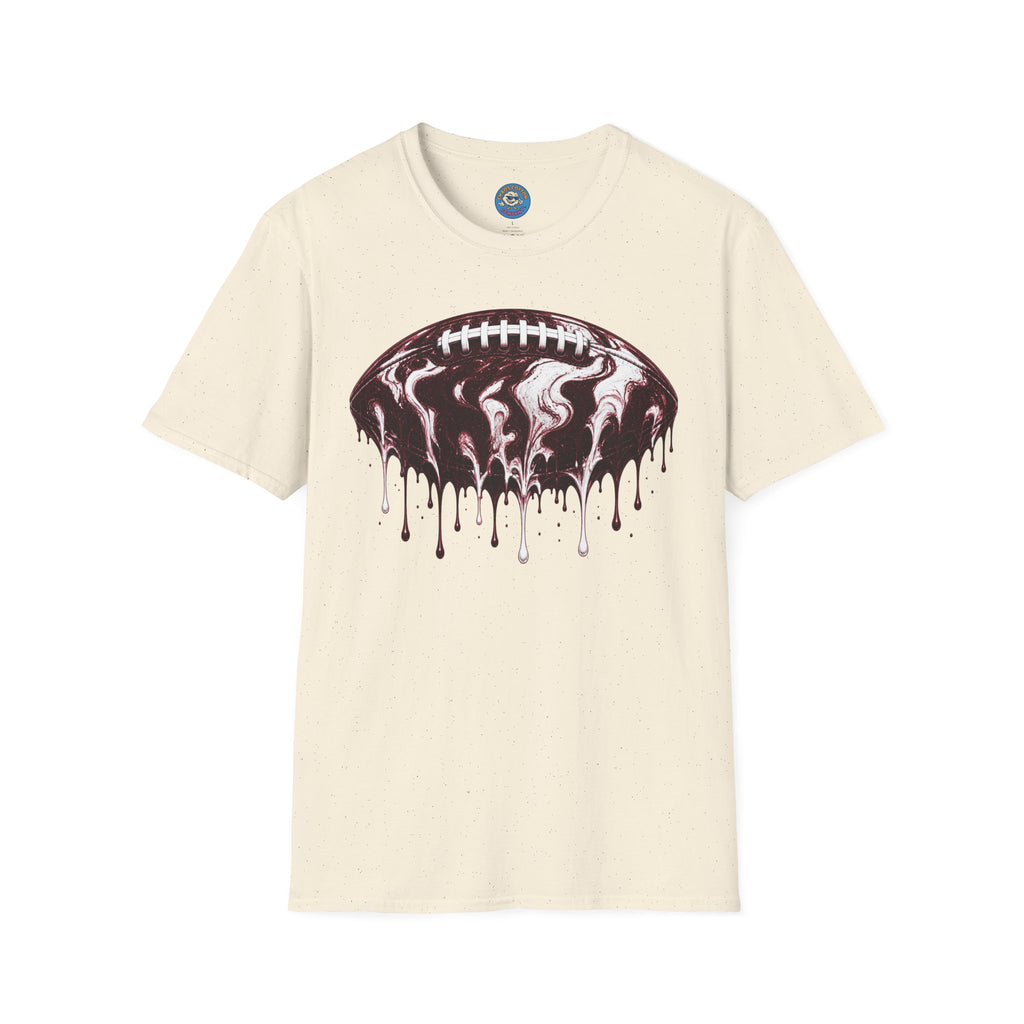 Mississippi State Bulldogs Drip Football T-Shirt