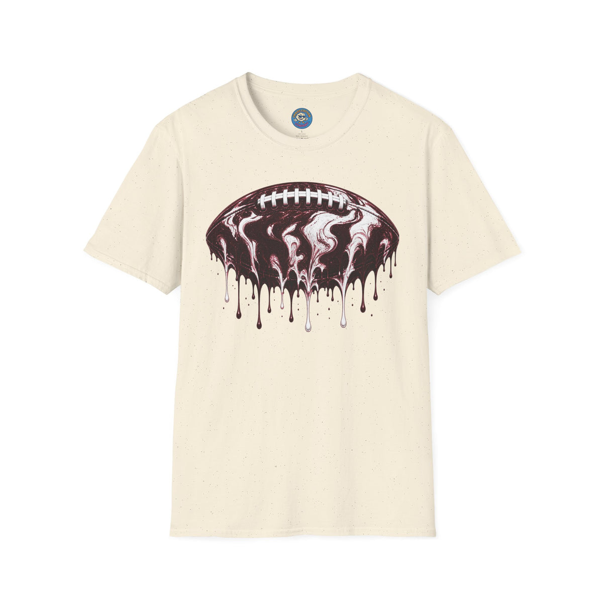 Mississippi State Bulldogs Drip Football T-Shirt