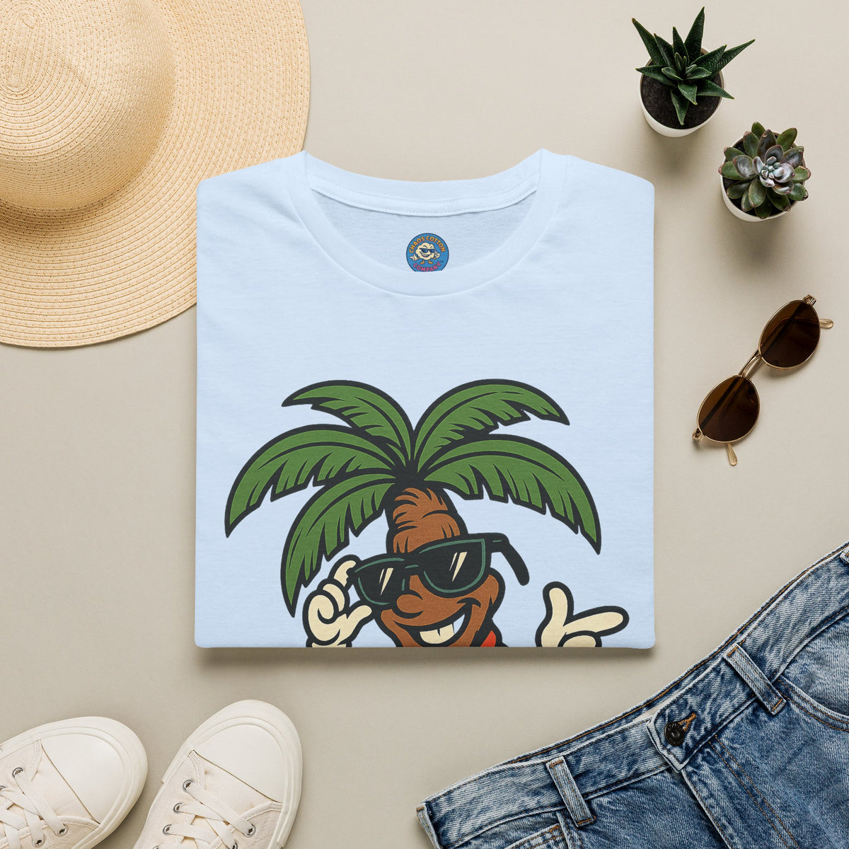 Palm Tree Party Dude T-Shirt