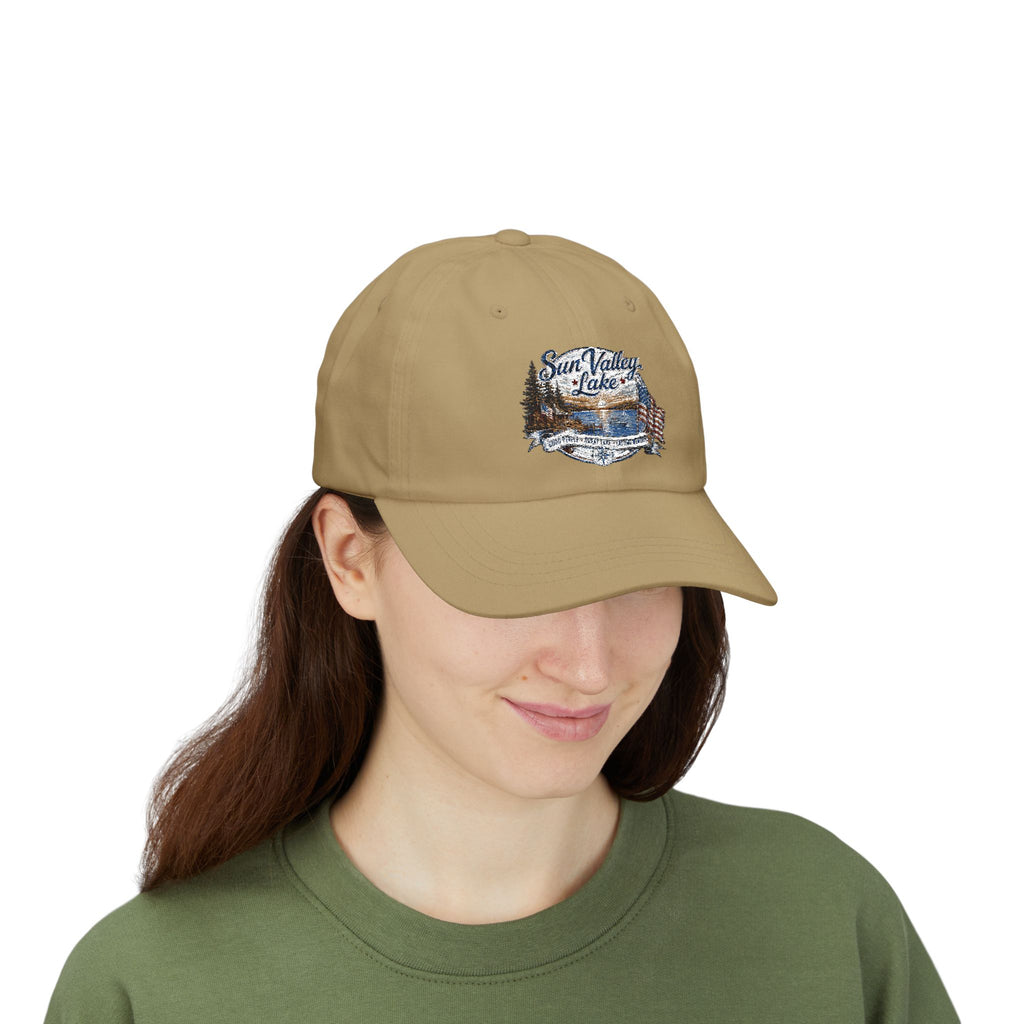 Sun Valley Lake Embroidered Cap - Adjustable Lake Life Hat