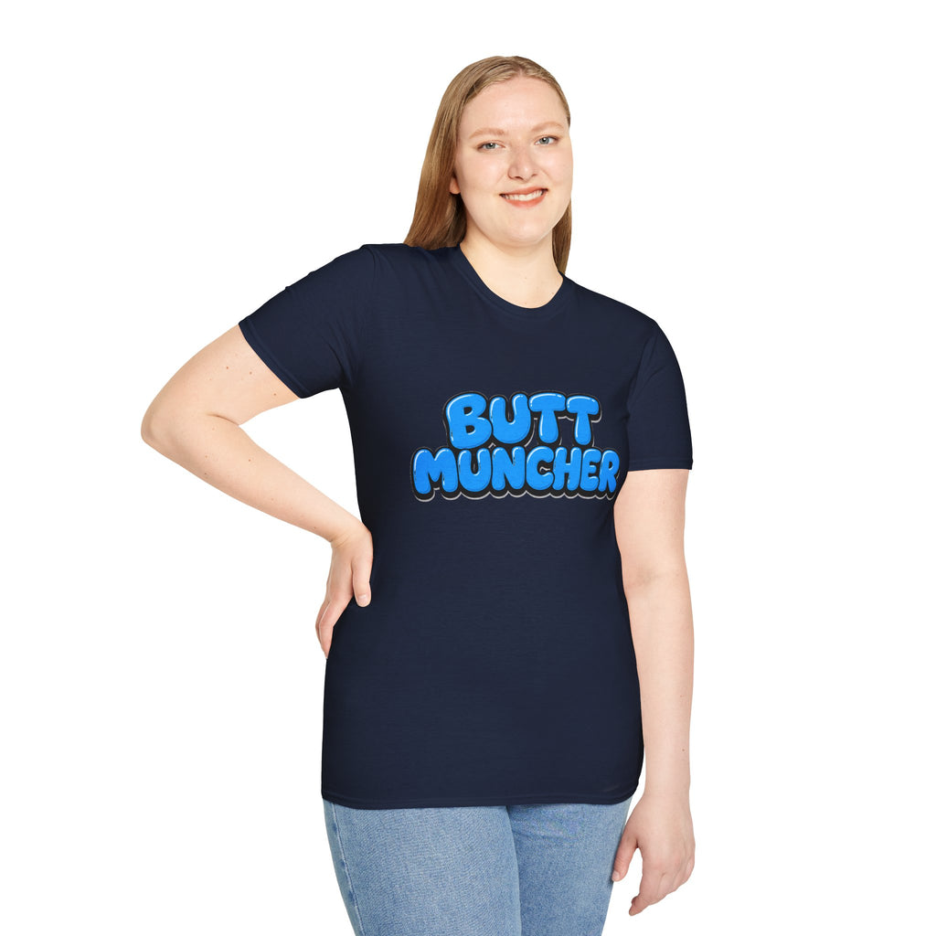 Butt Muncher T-Shirt (Blue)