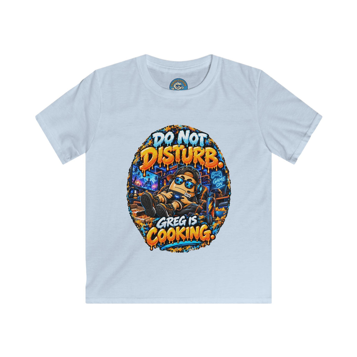 Greg the Egg "Greg is Cooking" Kids T-Shirt