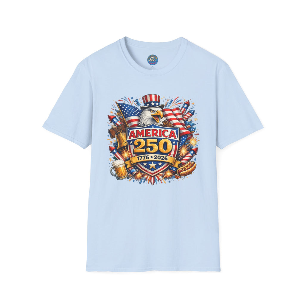 1776-2026 America 250 Patriotic T-Shirt