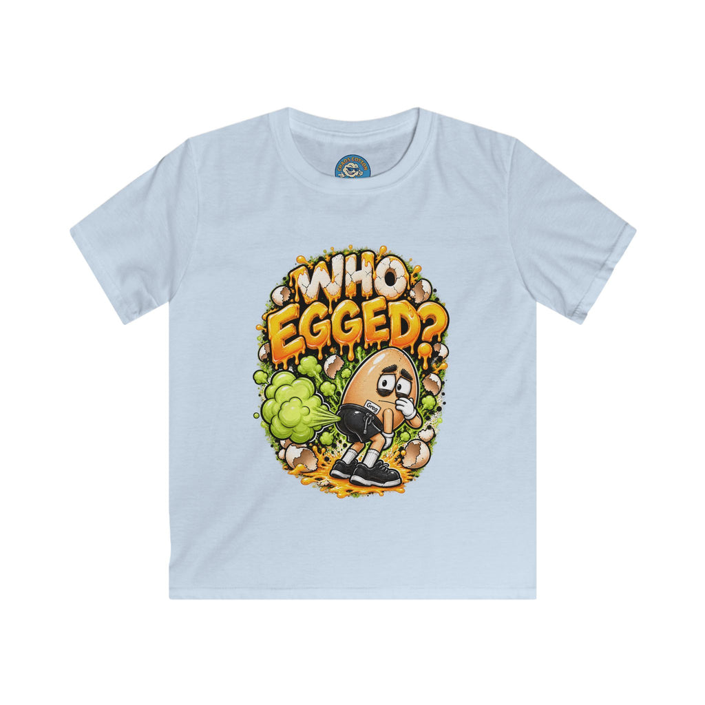 Greg the Egg "Who Egged" Kids T-Shirt