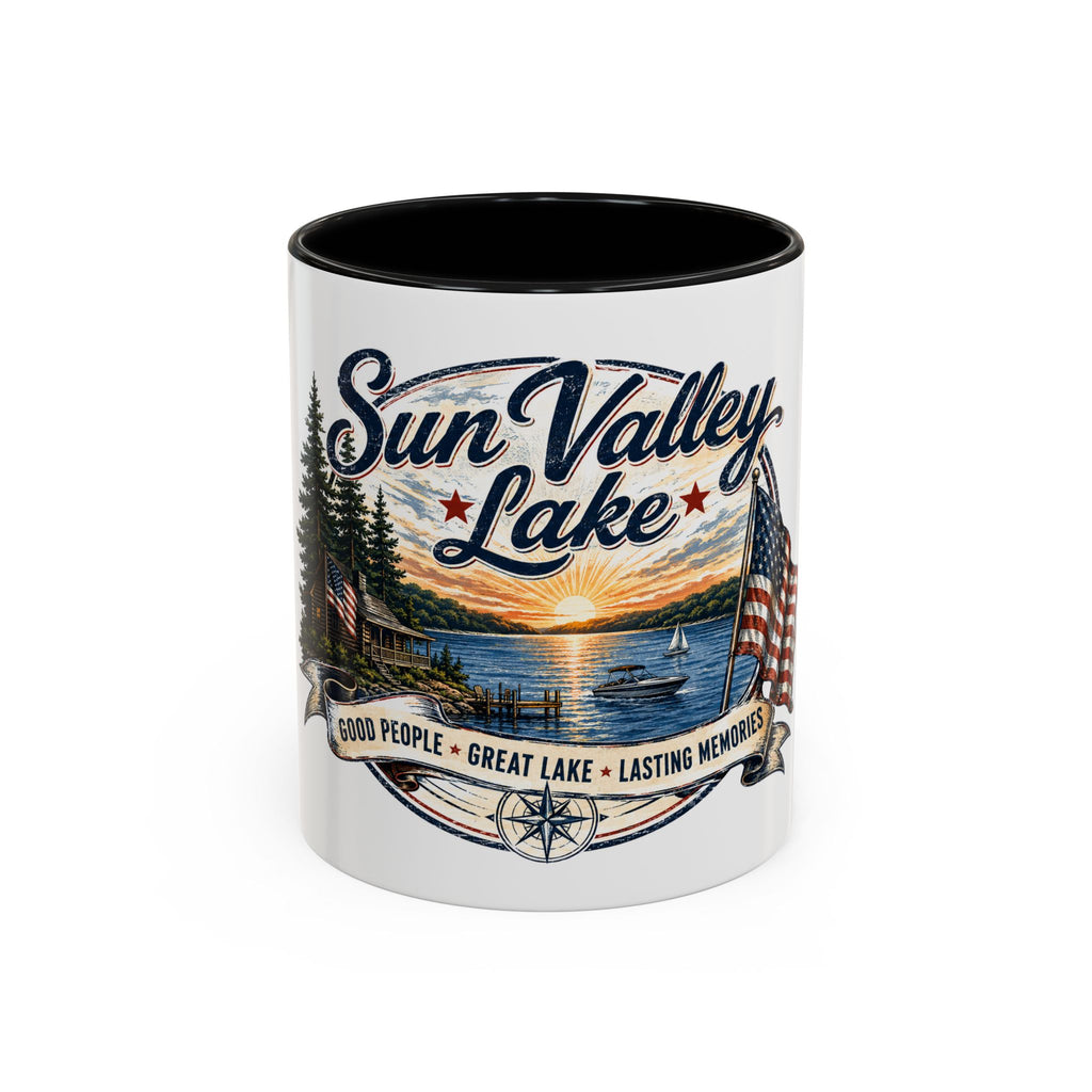 Sun Valley Lake Accent Coffee Mug
